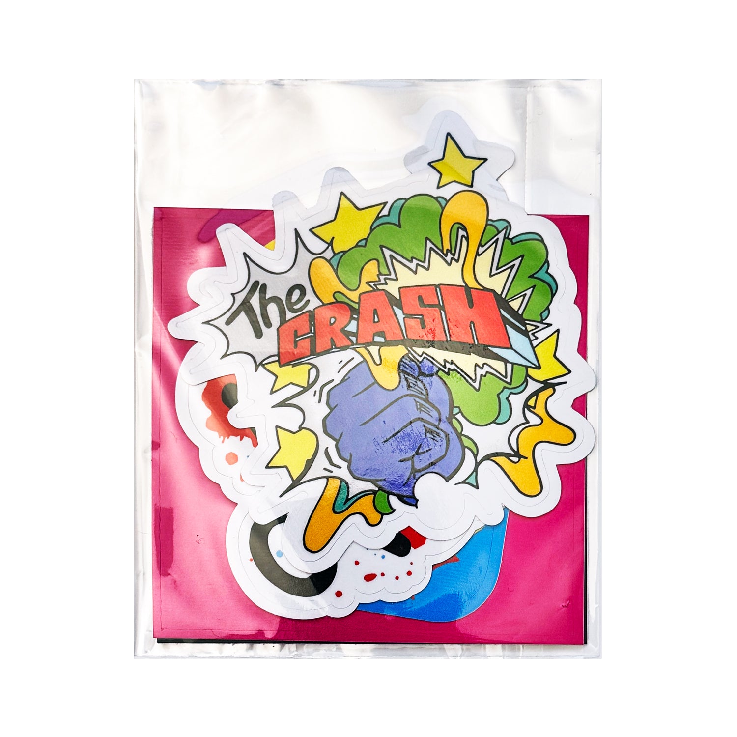 Crash Rescue Sticker CRASH 'Sticker 6-Pack' (2025) Colorful Graffiti Sticker Set