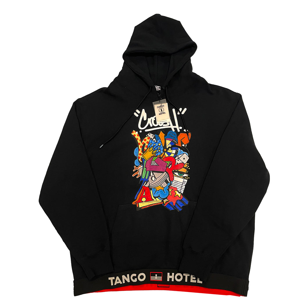 CRASH x Tango Hotel 'Tik Tok' (2022) Pull-Over Hoodie