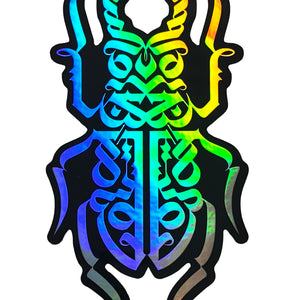CRYPTIK 'Ataxia' (2018) Framed Promotional Holographic Decal - Signari Gallery 