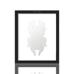 CRYPTIK 'Ataxia' (2018) Framed Promotional Holographic Decal - Signari Gallery 