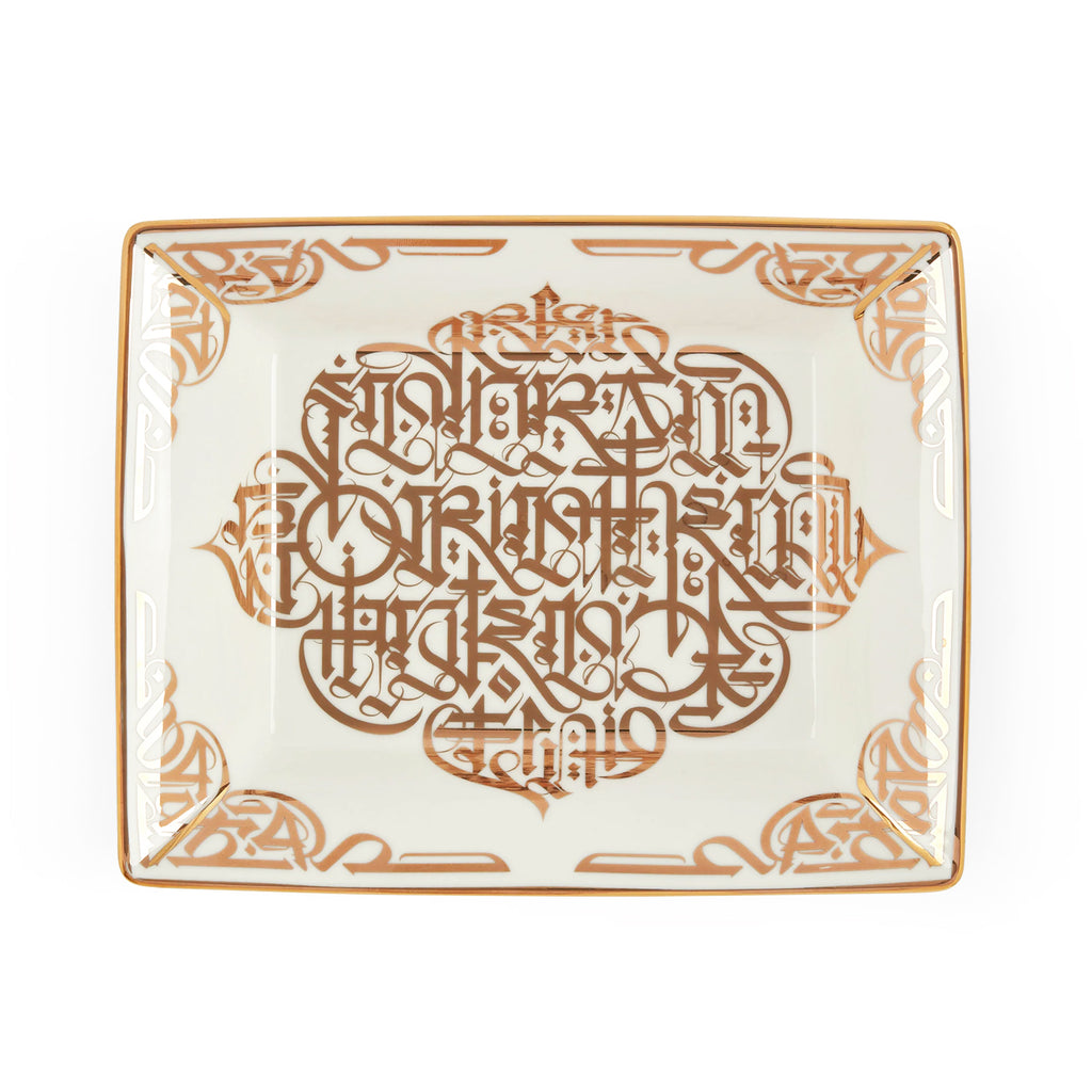 CRYPTIK x Protetta 'Gate to Eternity' (2024) Fine Porcelain Tray