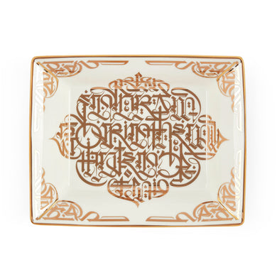 CRYPTIK x Protetta 'Gate to Eternity' (2024) Fine Porcelain Tray