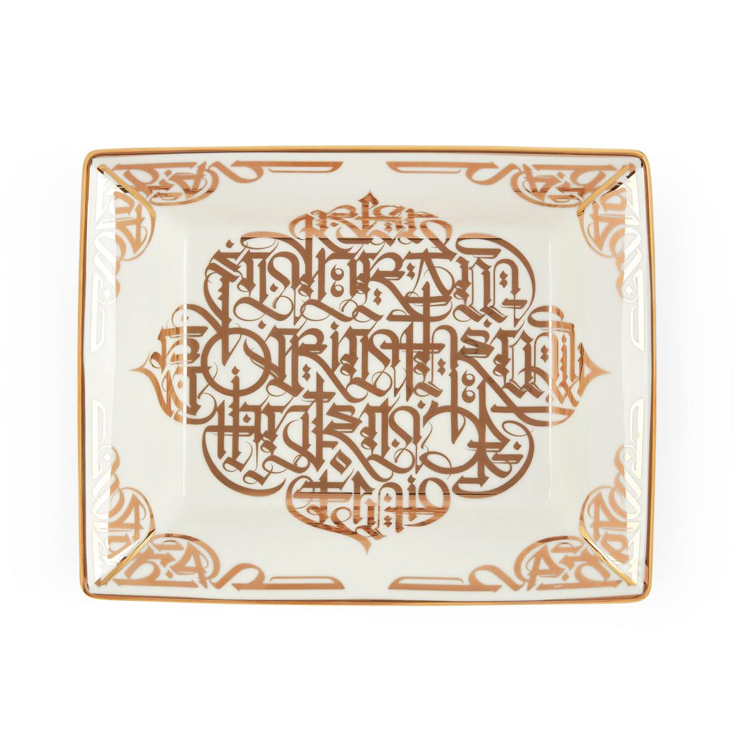 CRYPTIK x Protetta 'Gate to Eternity' (2024) Fine Porcelain Tray