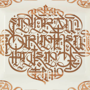 CRYPTIK x Protetta 'Gate to Eternity' (2024) Fine Porcelain Tray