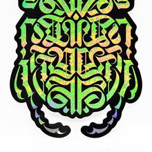 Load image into Gallery viewer, CRYPTIK &#39;Rhino Beetle&#39; (2018) Framed Promotional Holographic Decal - Signari Gallery 