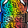 CRYPTIK 'Scarab' (2018) Framed Promotional Holographic Decal