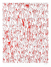 Load image into Gallery viewer, CURTIS KULIG &#39;Love Me, Red Friday&#39; (2011) Oversized Silkscreen Print