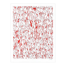 Load image into Gallery viewer, CURTIS KULIG &#39;Love Me, Red Friday&#39; (2011) Oversized Silkscreen Print