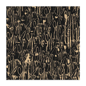 CURTIS KULIG 'Untitled' (gold) Silkscreen Print - Signari Gallery 