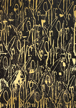 Load image into Gallery viewer, CURTIS KULIG &#39;Untitled&#39; (gold) Silkscreen Print - Signari Gallery 