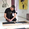 CURTIS KULIG 'Untitled' (silver) Silkscreen Print - Signari Gallery 