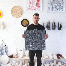 Load image into Gallery viewer, CURTIS KULIG &#39;Untitled&#39; (silver) Silkscreen Print - Signari Gallery 