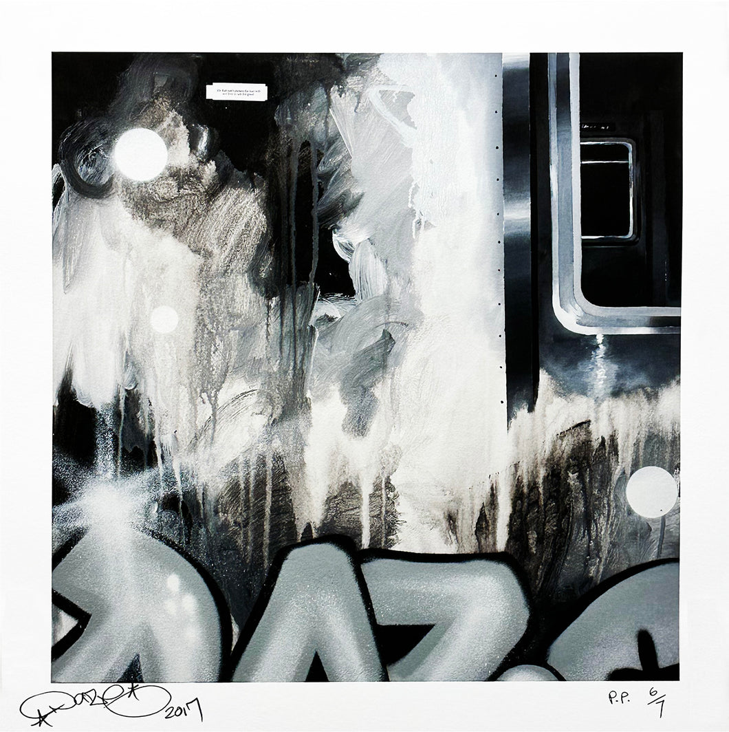DAZE 'Fragmented Steel' Archival Pigment Print - Signari Gallery 