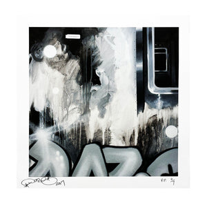 DAZE 'Fragmented Steel' Archival Pigment Print - Signari Gallery 