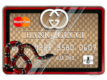 Load image into Gallery viewer, DENIAL &#39;Luxury Credit Card: Gucci&#39; (2024) Screen Print