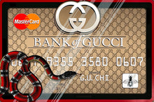 Load image into Gallery viewer, DENIAL &#39;Luxury Credit Card: Gucci&#39; (2024) Screen Print