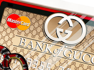 DENIAL 'Luxury Credit Card: Gucci' (2024) Screen Print