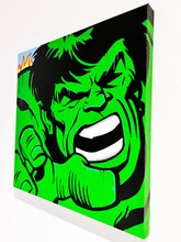 Load image into Gallery viewer, DVERSO &#39;Hulk Mania&#39; (2024) Original on 3D Canvas - Signari Gallery 