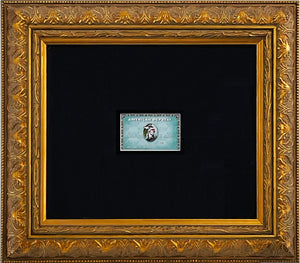 D*FACE x BANKSY 'American Depress' Framed Dismaland Faux Credit Card - Signari Gallery 