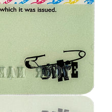 Load image into Gallery viewer, D*FACE x BANKSY &#39;American Depress&#39; (2015) Custom Framed Dismaland Credit Card - Signari Gallery 