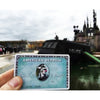D*FACE x BANKSY 'American Depress' (2015) Custom Framed Dismaland Credit Card - Signari Gallery 