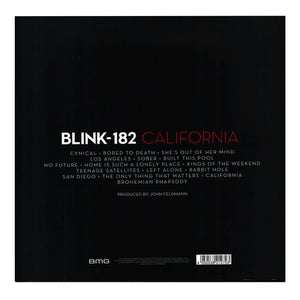 D*FACE x Blink 182 'California' (2016) Original Vinyl Record