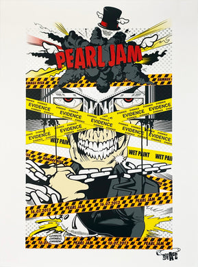 D*FACE x Pearl Jam 'Create a Racket' (2013) Screen Print