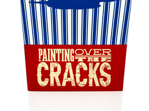 D*FACE 'Painting Over the Cracks' (2022) Gallery Show Popcorn Bucket + Framed Show Card