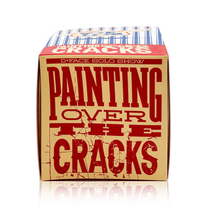 D*FACE 'Painting Over the Cracks' (2022) Gallery Show Popcorn Bucket + Framed Show Card