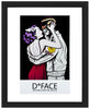 D*FACE 'Painting Over the Cracks' (2022) Gallery Show Popcorn Bucket + Framed Show Card