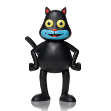 Load image into Gallery viewer, DABSMYLA &#39;Cosmic Cat&#39; (2021) Designer Vinyl Art Figure (black)