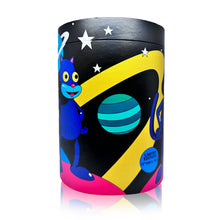 Load image into Gallery viewer, DABSMYLA &#39;Cosmic Cat&#39; (2021) Designer Vinyl Art Figure (blue)