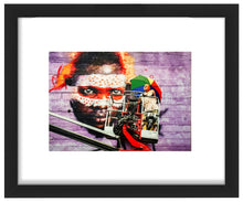 Load image into Gallery viewer, DALE GRIMSHAW &#39;Double Portrait&#39; (2016) Framed Artist Show Card - Signari Gallery 