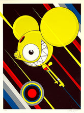 Load image into Gallery viewer, DALEK &#39;Spacemonkey: Flying High&#39; (2020) Screen Print