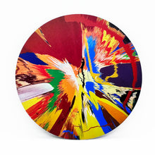 Load image into Gallery viewer, DAMIEN HIRST &#39;Beautiful, Childish, Expressive...&#39; (2011) Framed Rare Original Spin Painting Card - Signari Gallery 