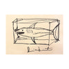 DAMIEN HIRST 'The Lite that Shines' (2024) Rare Hand-Drawn Custom Framed Sketch + Lithograph