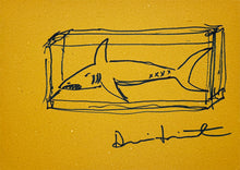 Load image into Gallery viewer, DAMIEN HIRST &#39;The Physical Impossibility...&#39; (2011) Rare Custom Framed Hand-Drawn Sketch