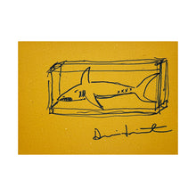 Load image into Gallery viewer, DAMIEN HIRST &#39;The Physical Impossibility...&#39; (2011) Rare Custom Framed Hand-Drawn Sketch