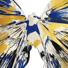 DAMIEN HIRST 'Spin Series: Butterfly' (2009) Custom Framed Original Acrylic on Paper