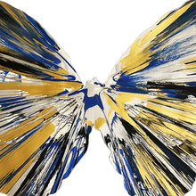 Load image into Gallery viewer, DAMIEN HIRST &#39;Spin Series: Butterfly&#39; (2009) Custom Framed Original Acrylic on Paper