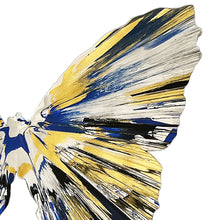 Load image into Gallery viewer, DAMIEN HIRST &#39;Spin Series: Butterfly&#39; (2009) Custom Framed Original Acrylic on Paper