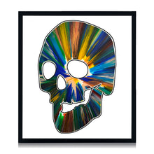 Load image into Gallery viewer, DAMIEN HIRST 'Spin Series: Skull' (2009) Custom Framed Original Acrylic on Paper - Signari Gallery 