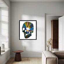 Load image into Gallery viewer, DAMIEN HIRST 'Spin Series: Skull' (2009) Custom Framed Original Acrylic on Paper - Signari Gallery 