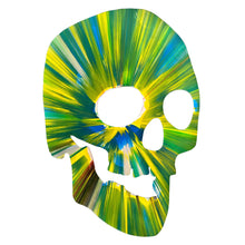 Load image into Gallery viewer, DAMIEN HIRST &#39;Spin Series: Skull&#39; (2009) Custom Framed Original Acrylic on Paper
