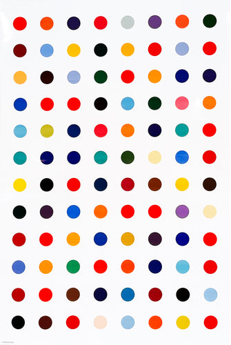 DAMIEN HIRST 'Spots' (2019) Reproduction Glossy Poster - Signari Gallery 
