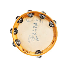 Load image into Gallery viewer, THE DAN BAND 'Total Eclipse of the Heart' (2009) Hand-Signed/Stage-Used Tambourine w/Quote
