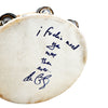 THE DAN BAND 'Total Eclipse of the Heart' (2009) Hand-Signed/Stage-Used Tambourine w/Quote