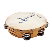 Load image into Gallery viewer, THE DAN BAND 'Total Eclipse of the Heart' (2009) Hand-Signed/Stage-Used Tambourine w/Quote