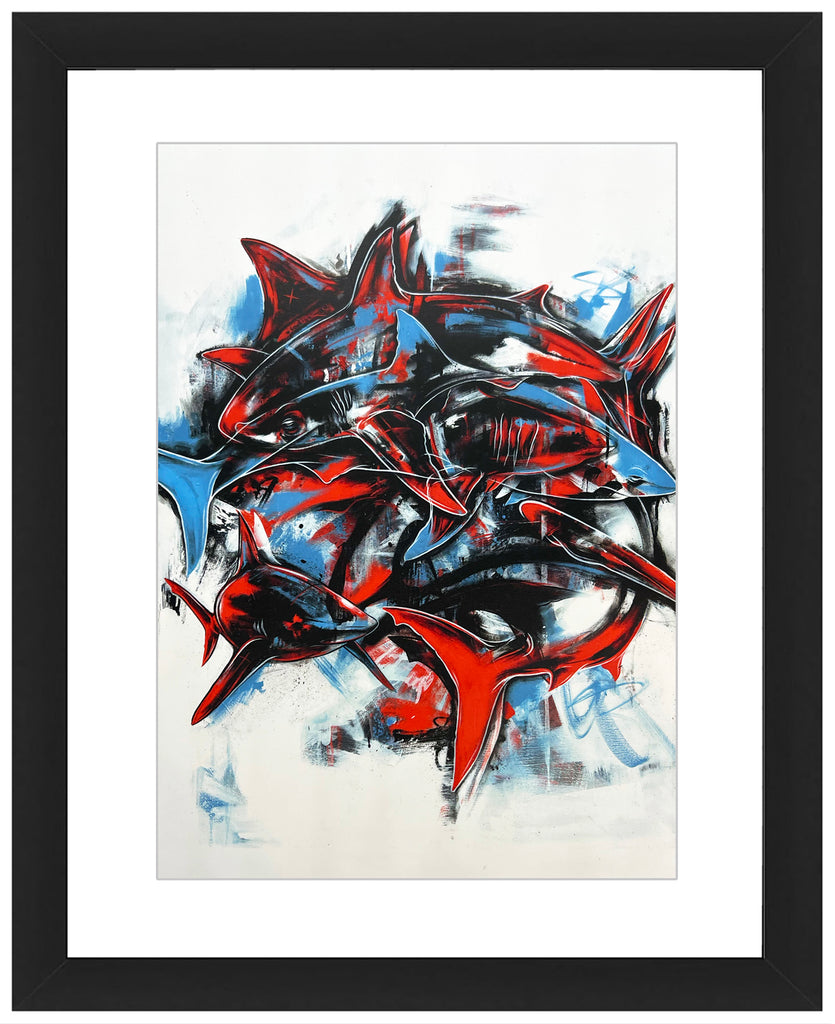 DAVE KINSEY 'Sustain: Perseverence' (2012) Limited Edition Framed Card - Signari Gallery 