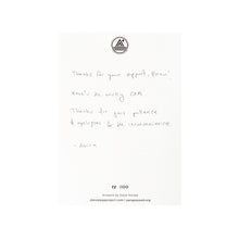 Load image into Gallery viewer, DAVE KINSEY 'Sustain: Perseverence' (2012) Limited Edition Framed Card - Signari Gallery 